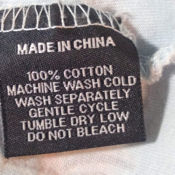 Eighth Avenue  XL  Men's 100% cotton button down  tropical print blue + white - Picture 4 of 8